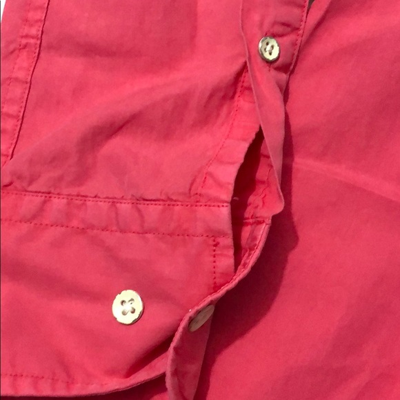 Peter Millar seaside collection coral button down - Picture 2 of 9